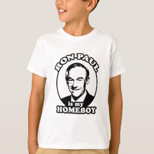 Camiseta Ron Paul es mi homeboy