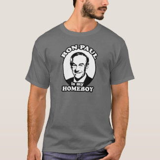 Camiseta Ron Paul es mi homeboy