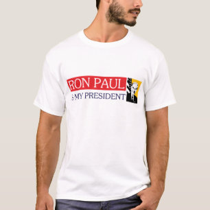 Camiseta Ron Paul es mi presidente