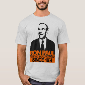 Camiseta Ron Paul - gobierno grande que lucha