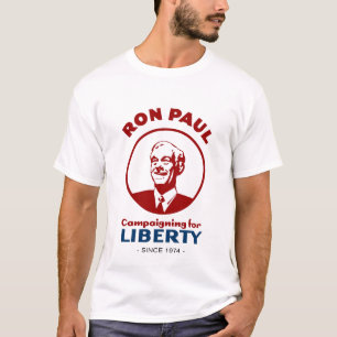 Camiseta Ron Paul - haciendo campaña para la libertad desd