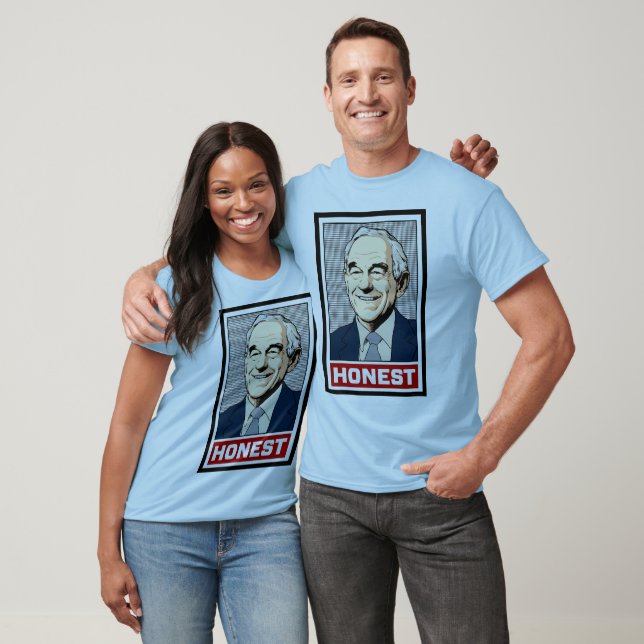 Camiseta Ron Paul Honest Shirt (Unisexo)