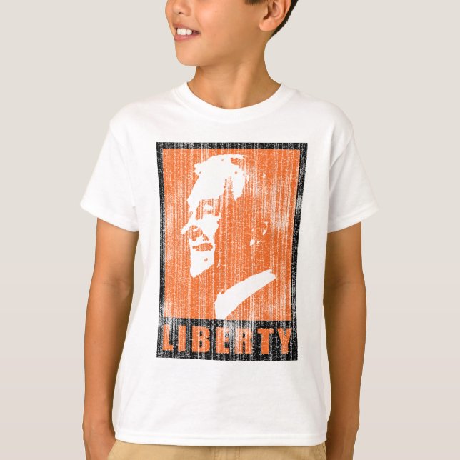 Camiseta Ron Paul - libertad (Anverso)