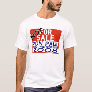 Camiseta Ron Paul no está para la venta