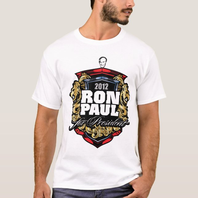Camiseta Ron Paul para el presidente (Anverso)