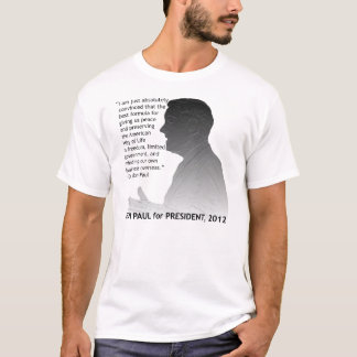 Camiseta Ron Paul para el presidente
