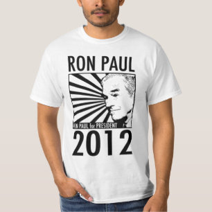 Camiseta Ron Paul para el presidente 2012 con cita