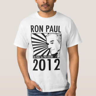 Camiseta Ron Paul para el presidente 2012 con cita