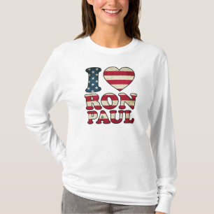 Camiseta Ron Paul patriótico