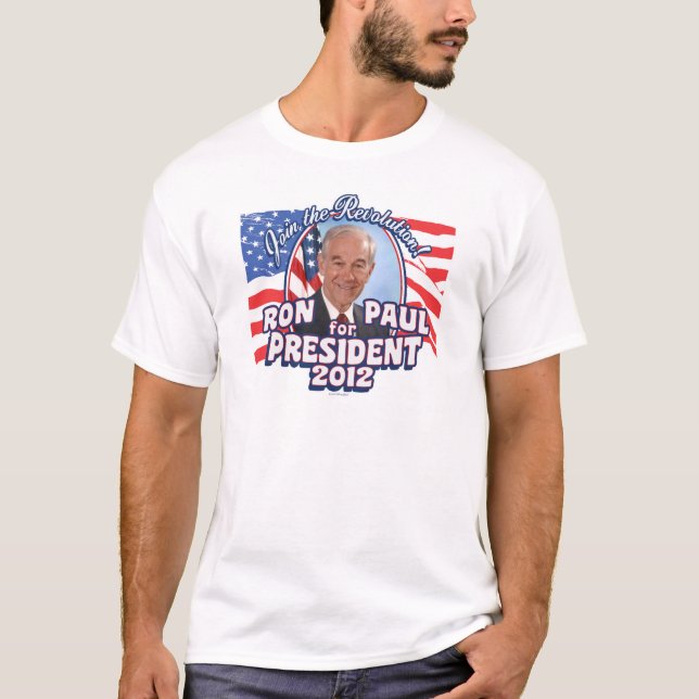 Camiseta Ron Paul President 2012 (Anverso)