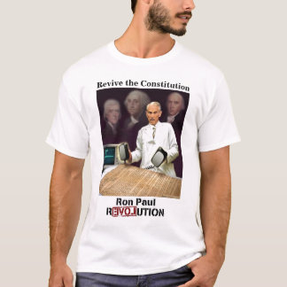 Camiseta Ron Paul: restablezca la constitución