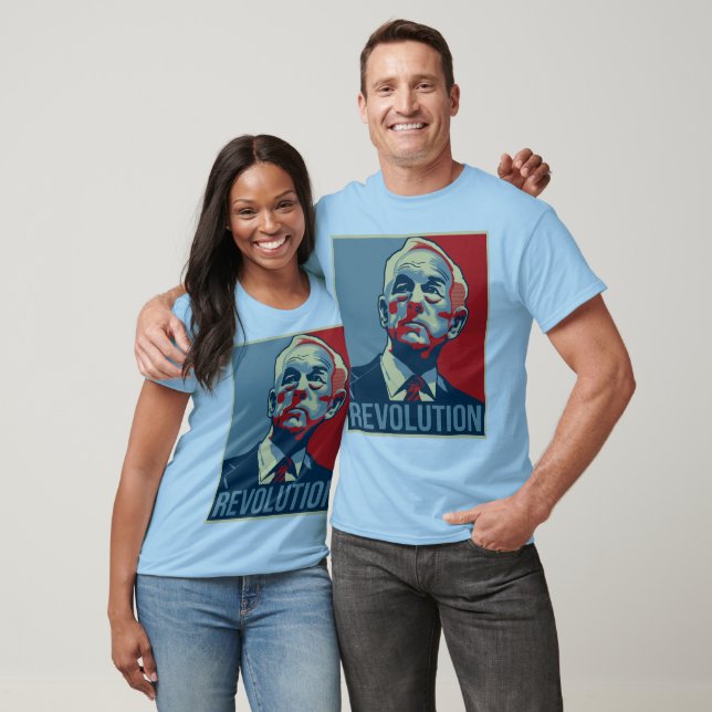 Camiseta Ron Paul Revolution (Unisexo)