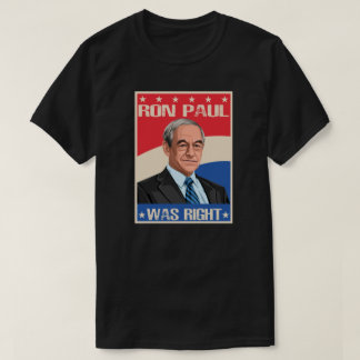Camiseta Ron Paul tenía razón Tee