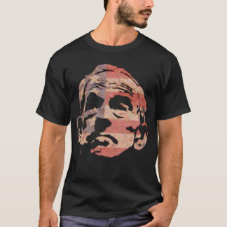 Camiseta Ron Paul y la bandera