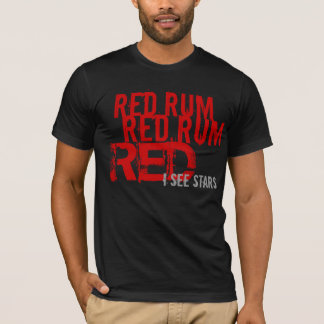 Camiseta ron rojo (veo las estrellas)