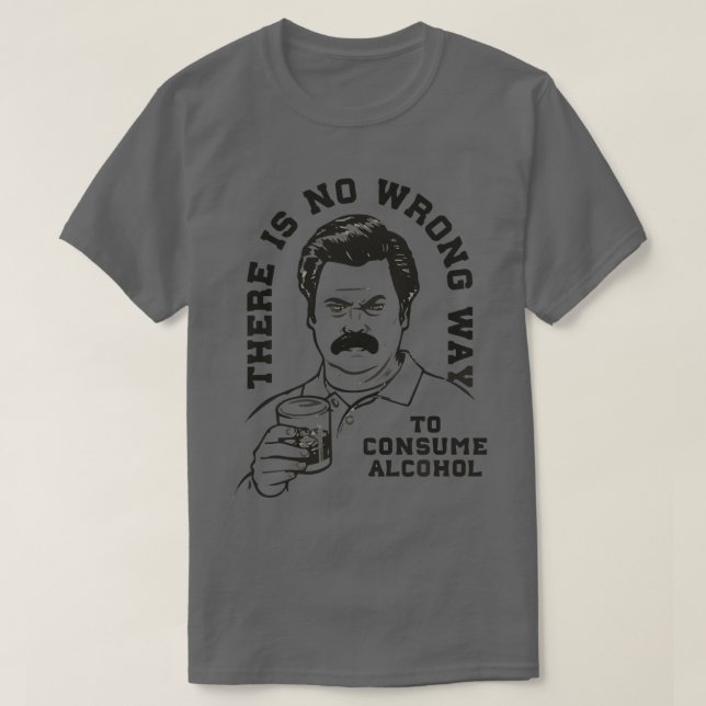 Camiseta Ron Swanson (Diseño del anverso)