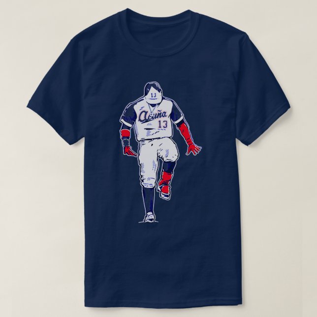 Camiseta Ronald Acuna Jr SuperPose (Diseño del anverso)