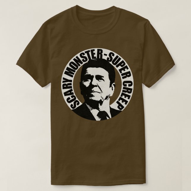 Camiseta Ronald Super MonsterSuper Creep Reagan (Diseño del anverso)