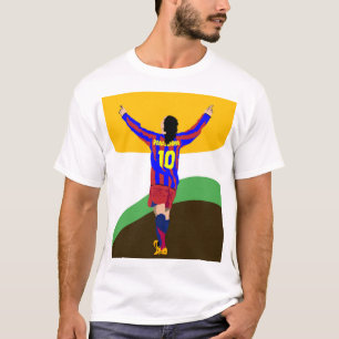 Camiseta Ronaldinho wpap arte pop