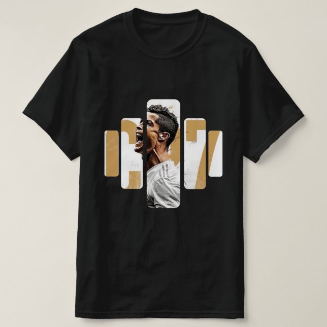 Camiseta Ronaldo Legacy Tee – Football Street Style (Diseño del anverso)