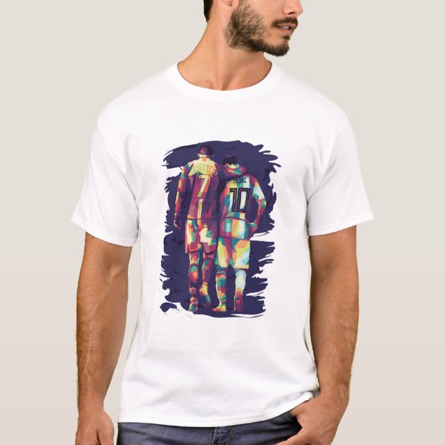 Camiseta ronaldo messi (Anverso)