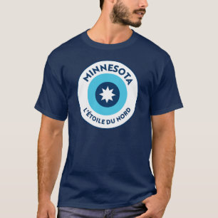 Camiseta Ronda de estado de Minnesota: parche de L'etoile D