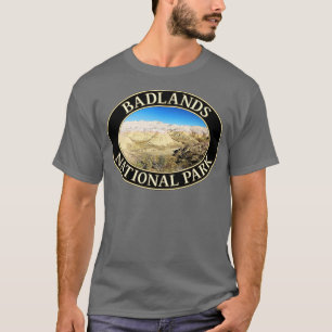 Camiseta Rondas amarillas en el Parque Nacional Badlands en