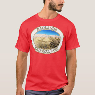 Camiseta Rondas amarillas en el Parque Nacional Badlands en