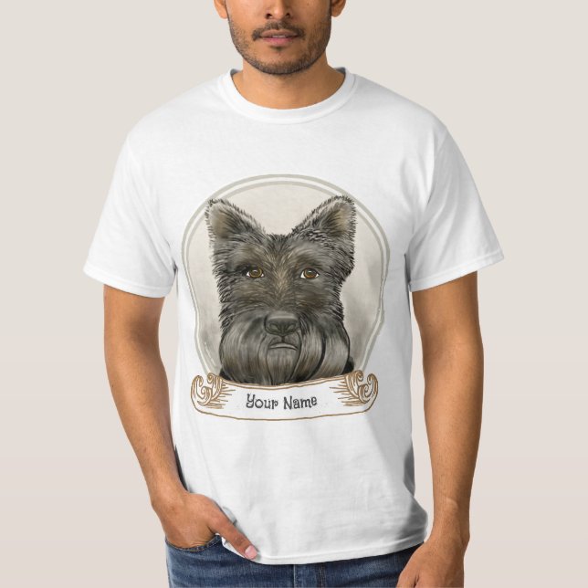Camiseta Rondo Scottish Terrier (Anverso)