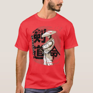 Camiseta Ronin Aestheti de artes marciales de Samurai Kendo