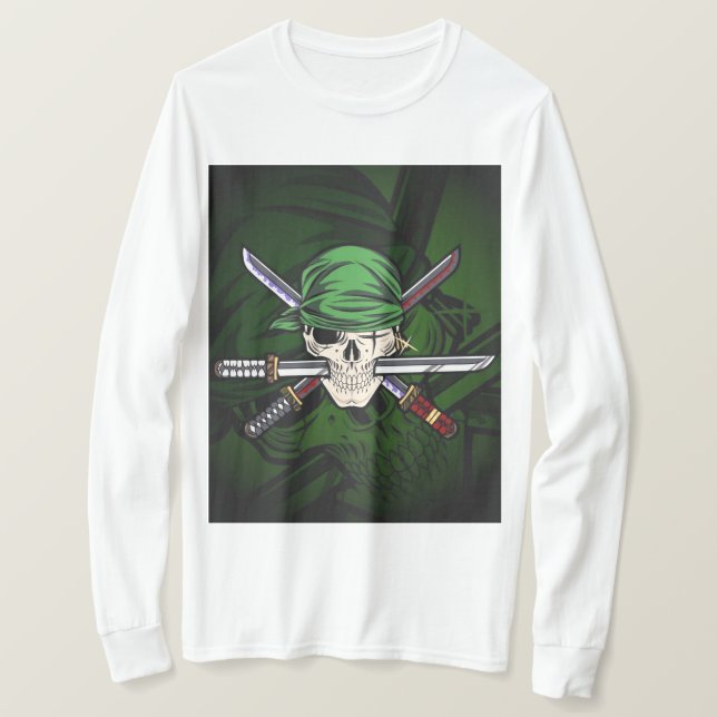 Camiseta Ronin Calavera (Anverso del diseño)