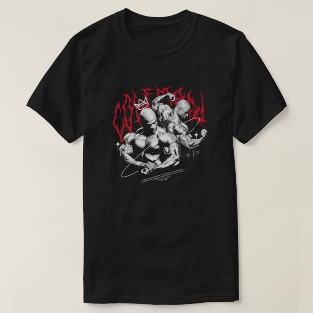 Camiseta Ronnie Coleman – El Rey (Diseño del anverso)