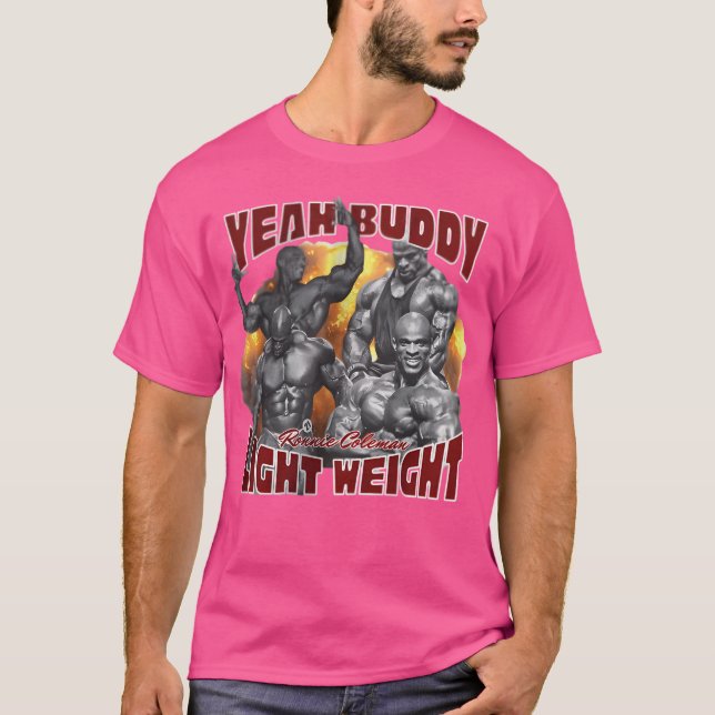 Camiseta Ronnie Coleman Yeah Buddy (Anverso)