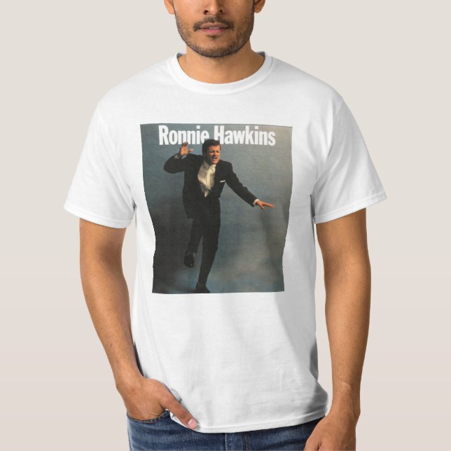 Camiseta Ronnie hawkins es gracioso (Anverso)