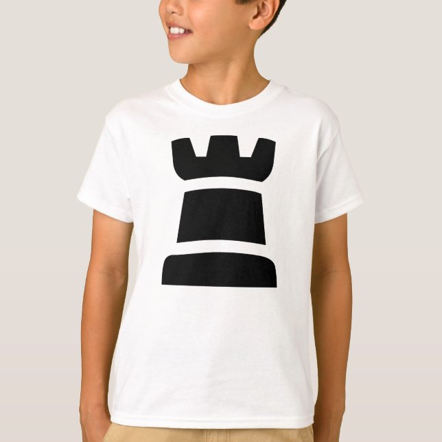 Camiseta Rook negro (Anverso)