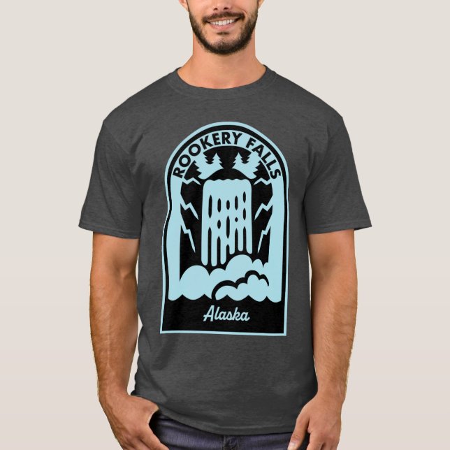Camiseta Rookery Falls Alaska (Anverso)