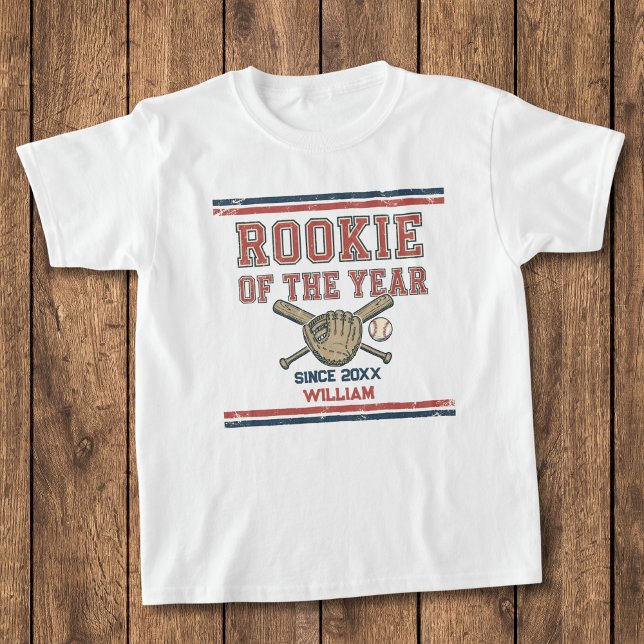 Camiseta Rookie of the Year Baseball (Subido por el creador)