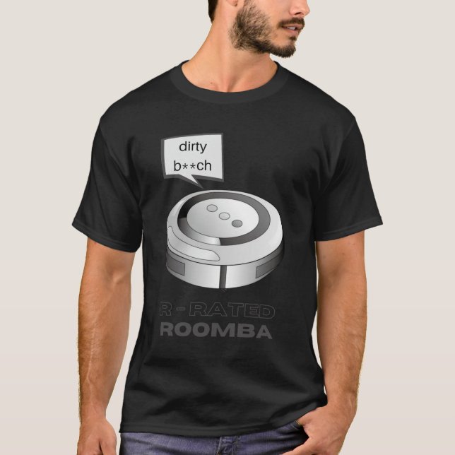 Camiseta Roomba con clasificación R (Anverso)
