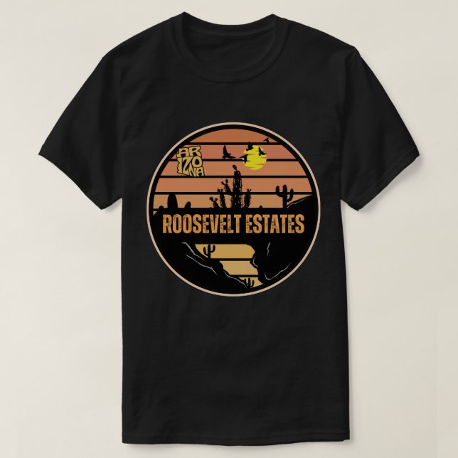 Camiseta Roosevelt Estates, Arizona (Diseño del anverso)