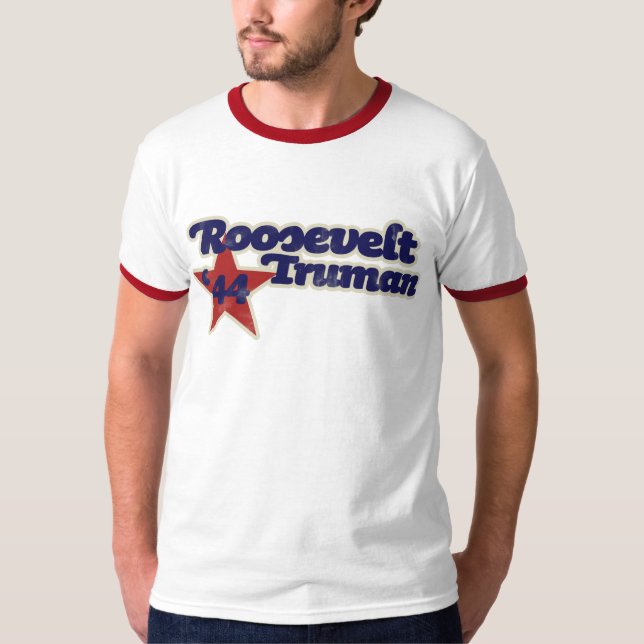 Camiseta Roosevelt Truman 1944 (Anverso)