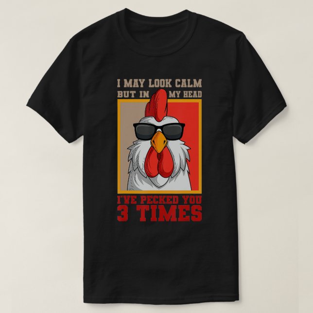Camiseta Rooster Chicken Farmers Farm Poultry mud  (Diseño del anverso)