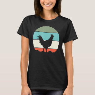 Camiseta Rooster Chicken Retro