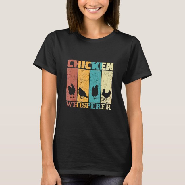 Camiseta Rooster de agricultora de pollo Mujer Chica Moda d (Anverso)