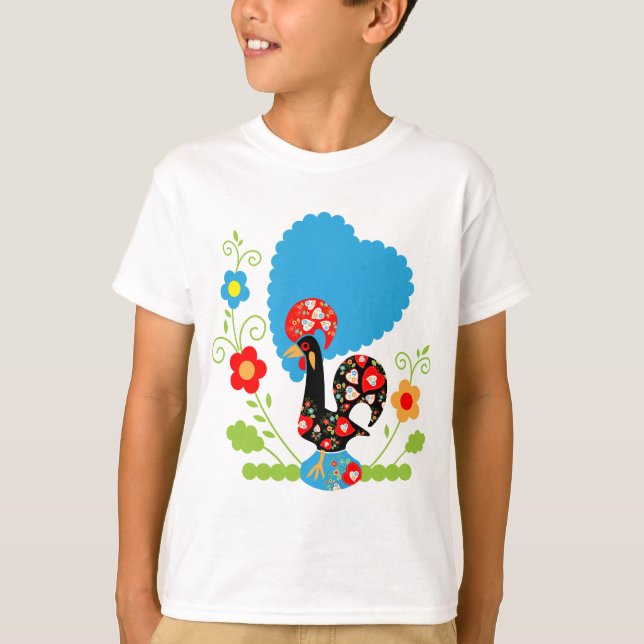 Camiseta Rooster de Portugal (Anverso)