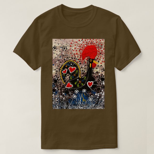 Camiseta Rooster de Portugal  (Diseño del anverso)