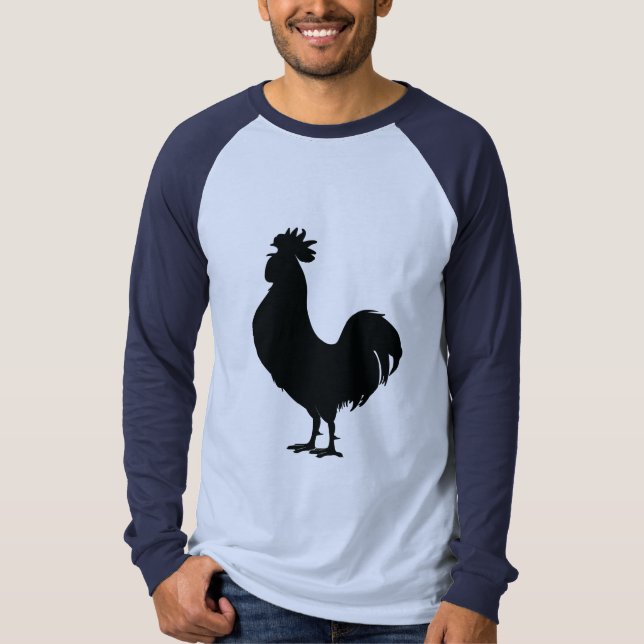 Camiseta Rooster en Silhouette (Anverso)