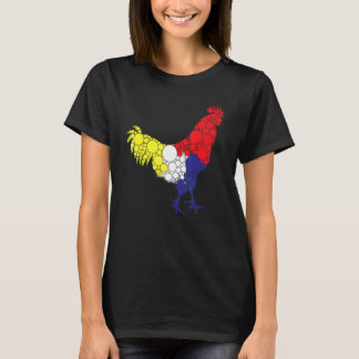 Camiseta Rooster filipino de Filipinas contra el robo de ga