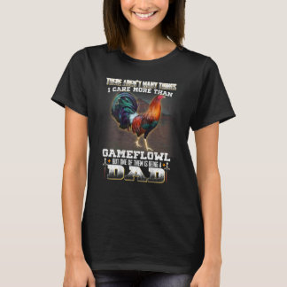 Camiseta Rooster Gamefowl Dad T-Shirt