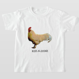 CAMISETA ROOSTER RISE-N-SHINE FOTO CHILES UNISEX T-SHIRT