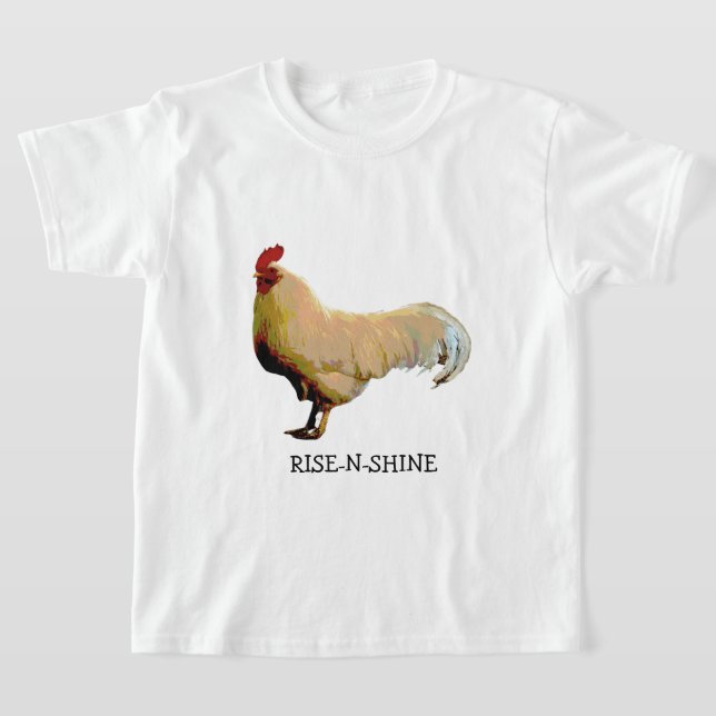 CAMISETA ROOSTER RISE-N-SHINE FOTO CHILES UNISEX T-SHIRT (Distribución)